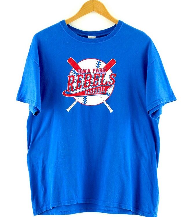 Iowa Park Rebels Baseball T Shirt Vintage