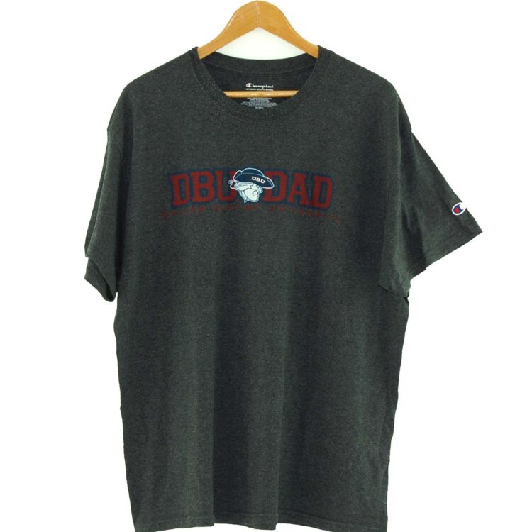 DBU Dad Dallas Baptist University Vintage Champion T Shirt