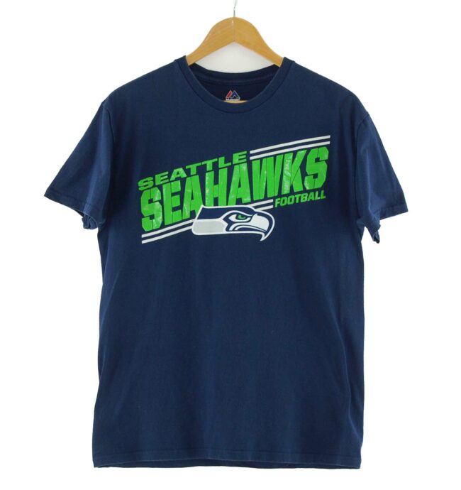 Seattle Seahawks Vintage Football T Shirt