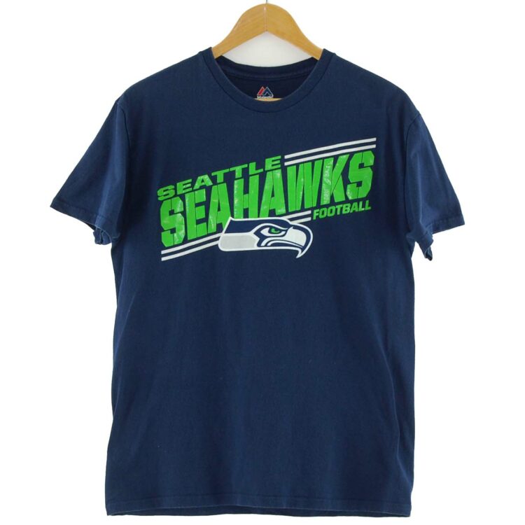 Seattle Seahawks Vintage Football T Shirt