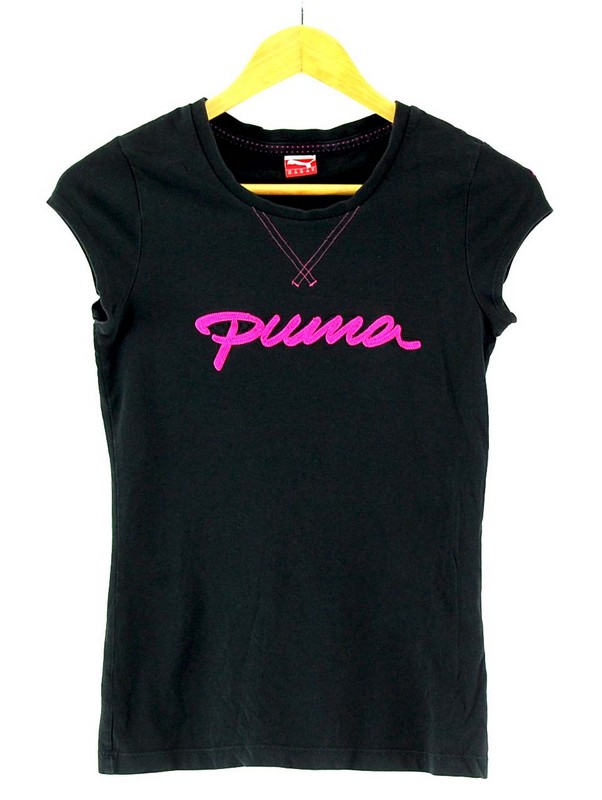 Womens Puma Black Tshirt