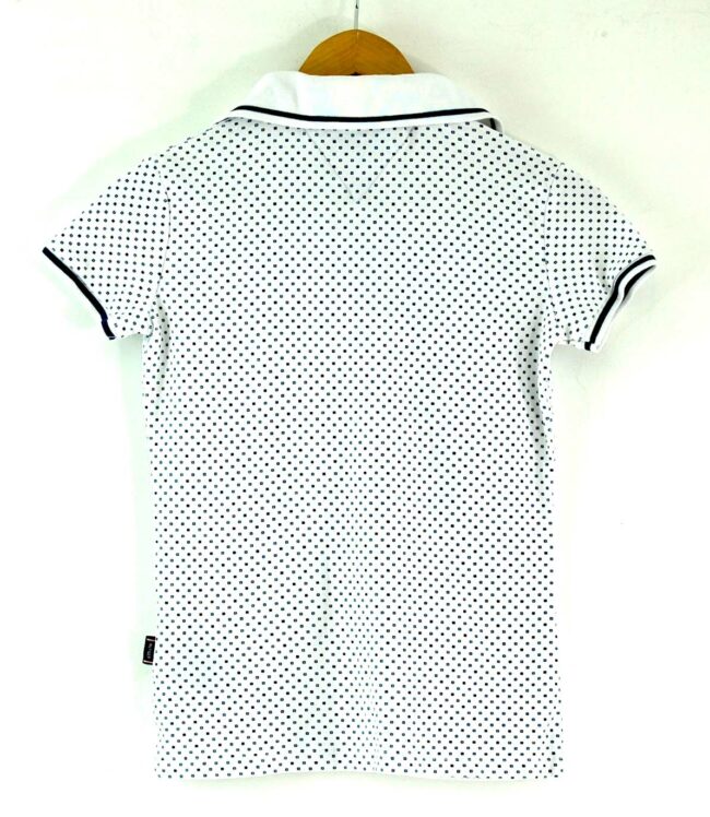 Back of Tommy Hilfiger Womens White Polo