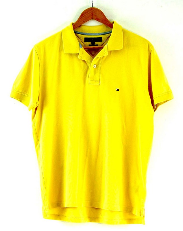 Yellow Tommy Hilfiger Polo