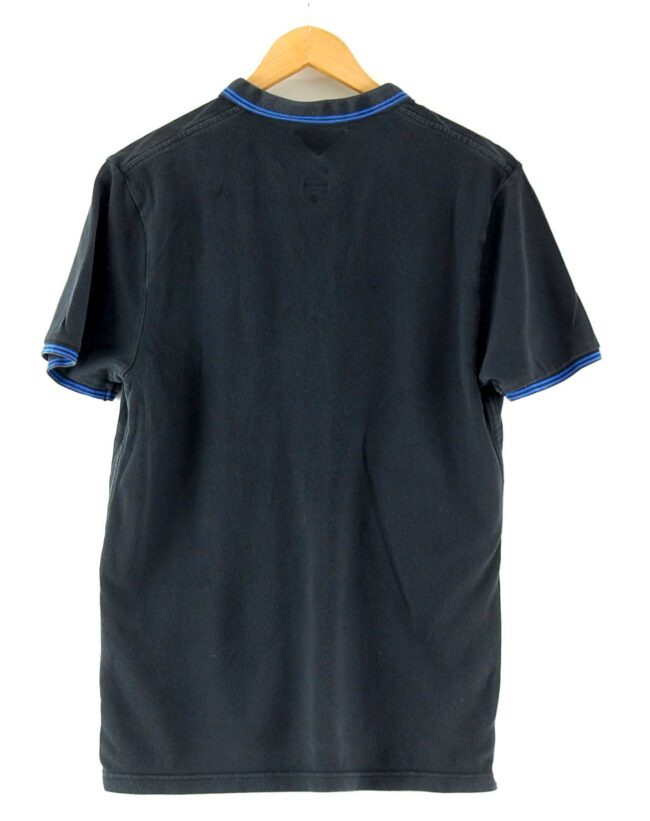Back of NFL Black Nike Polo Shirt