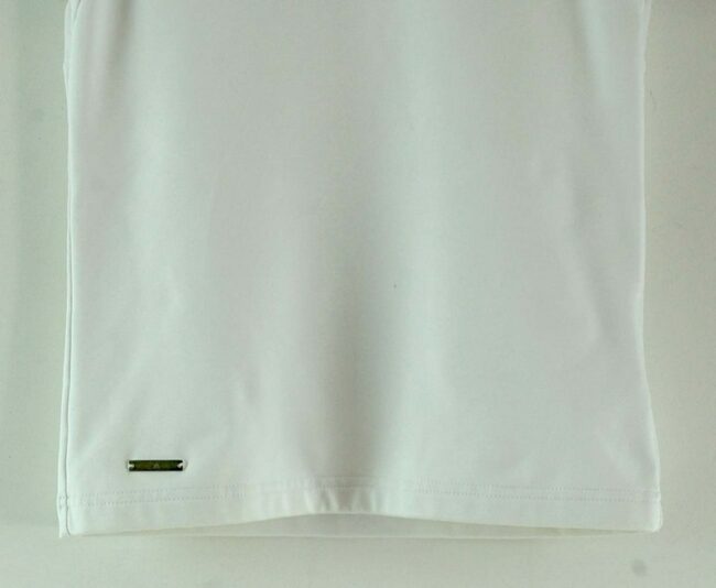 Close up of White Adidas Tshirt Womens