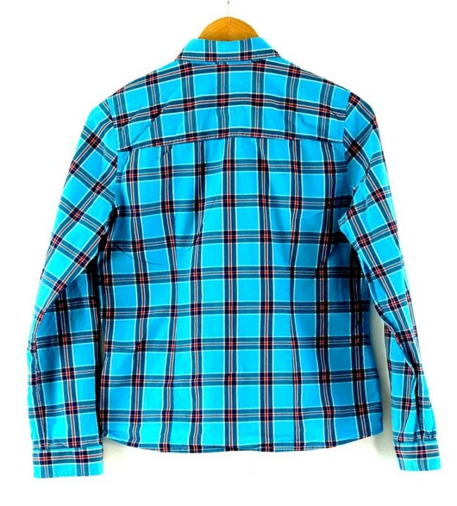 Back of Womens Hollister Checkered Shirt