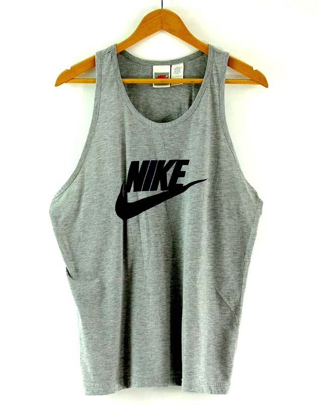 Mens Grey Nike Vest