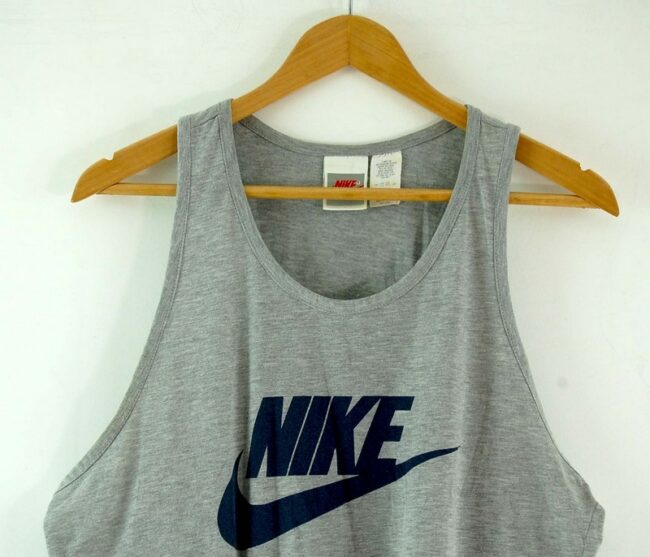 Mens Grey Nike Vest