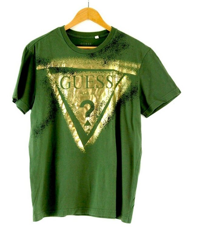 Guess Green T Shirt