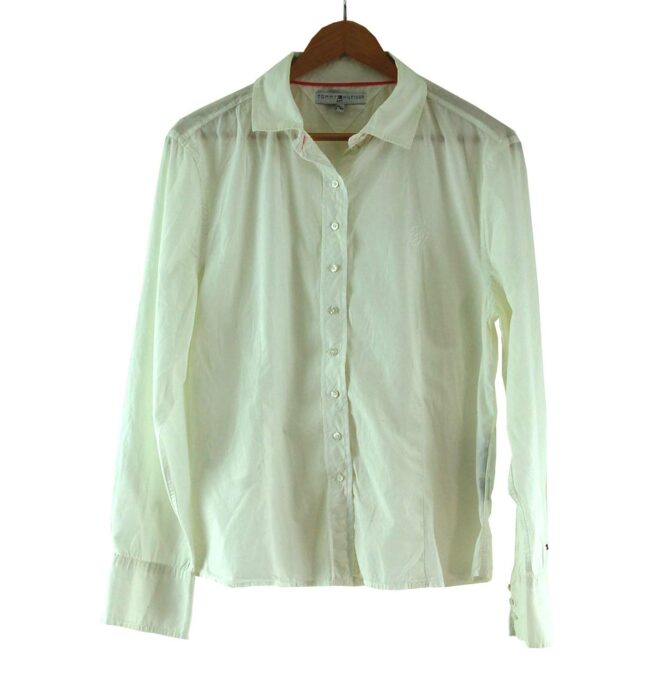 White Tommy Hilfiger Ladies Blouse