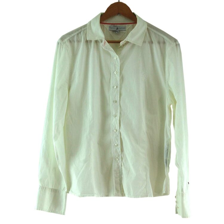 White Tommy Hilfiger Ladies Blouse