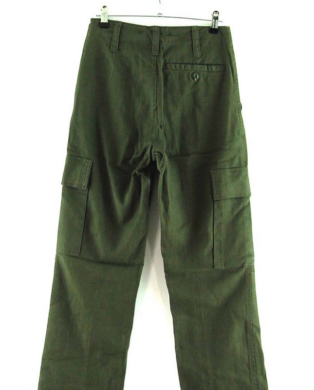 Back of German Army Moleskin Pants