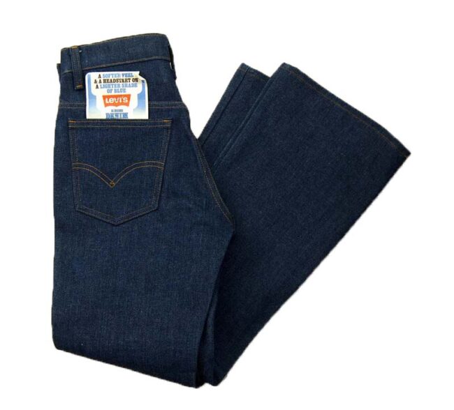 70s Levis 746-0917 Rinsed Denim Student fit Jeans