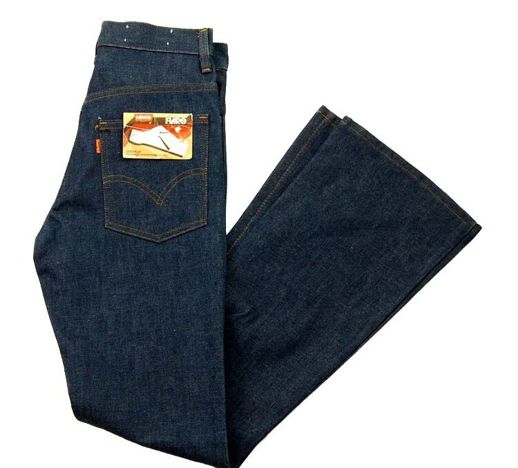 70s Deadstock Dura Plus Levis 746-0917 Bootcut Jeans – 27W x 28L