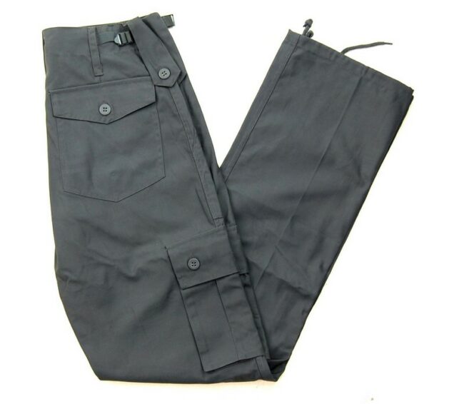 Grey Vintage Army Trousers