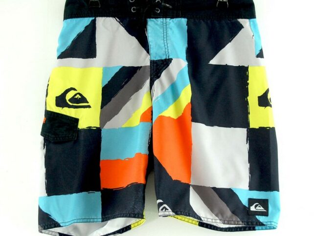 Close up of Vintage Quicksilver Shorts