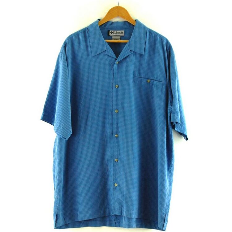 Blue Short Sleeve Columbia GRT Shirt