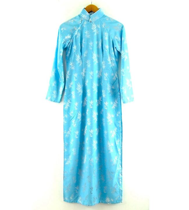 Blue Vietnamese Dress