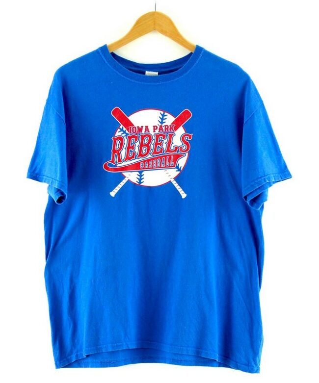 Iowa Park Rebels Baseball T Shirt Vintage