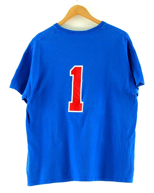 Back of Iowa Park Rebels Baseball T Shirt Vintage