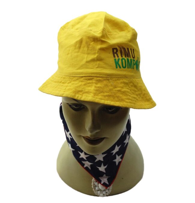 Yellow Rimu Kompost Bucket Hat