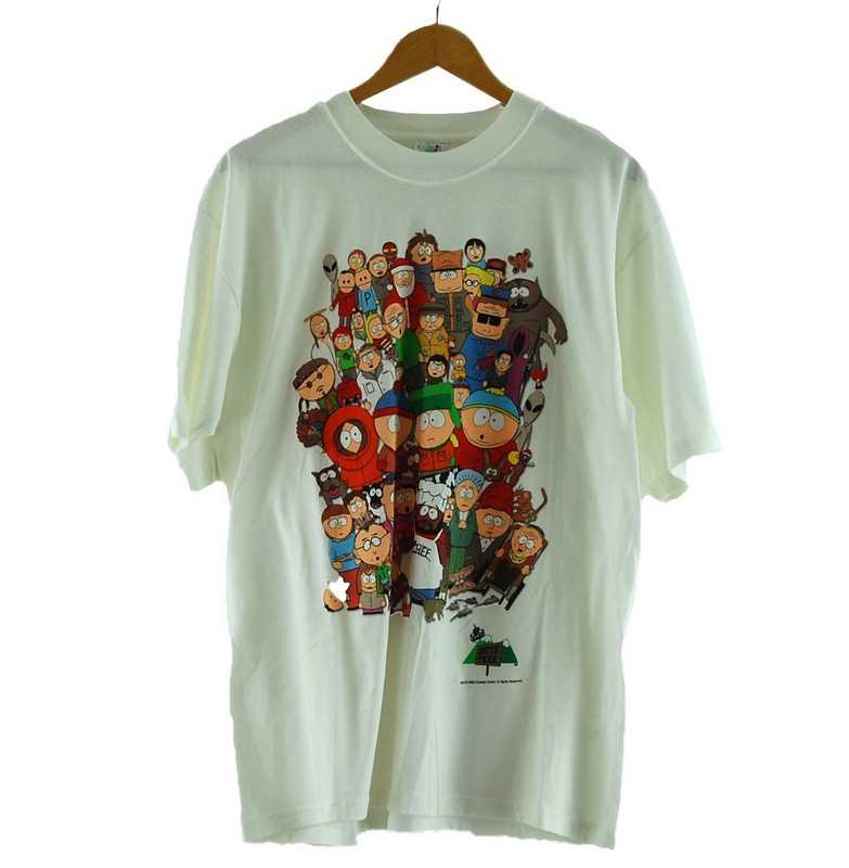 White South Park Tee