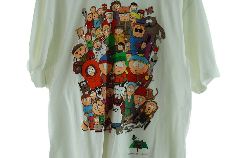 White South Park Tee