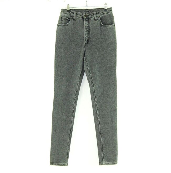 Grey Baggy Jeans High Waist