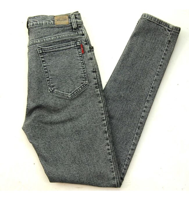 Wallys Grey High Waisted Skinny Jeans