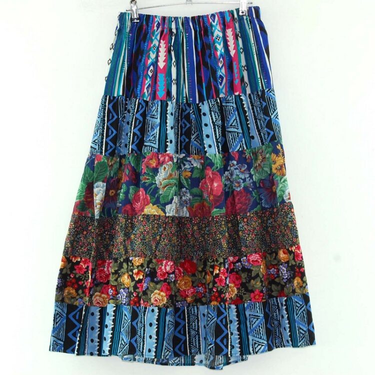 Tiered Maxi Skirt