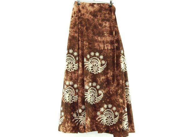 Tie Dye and Batik Long Skirt