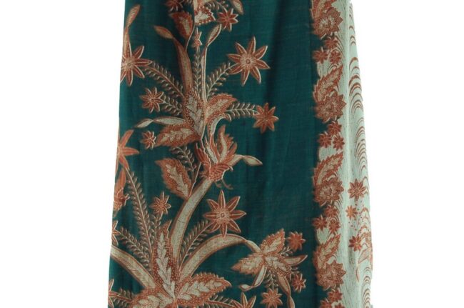 Close up of Floral Tie Skirt
