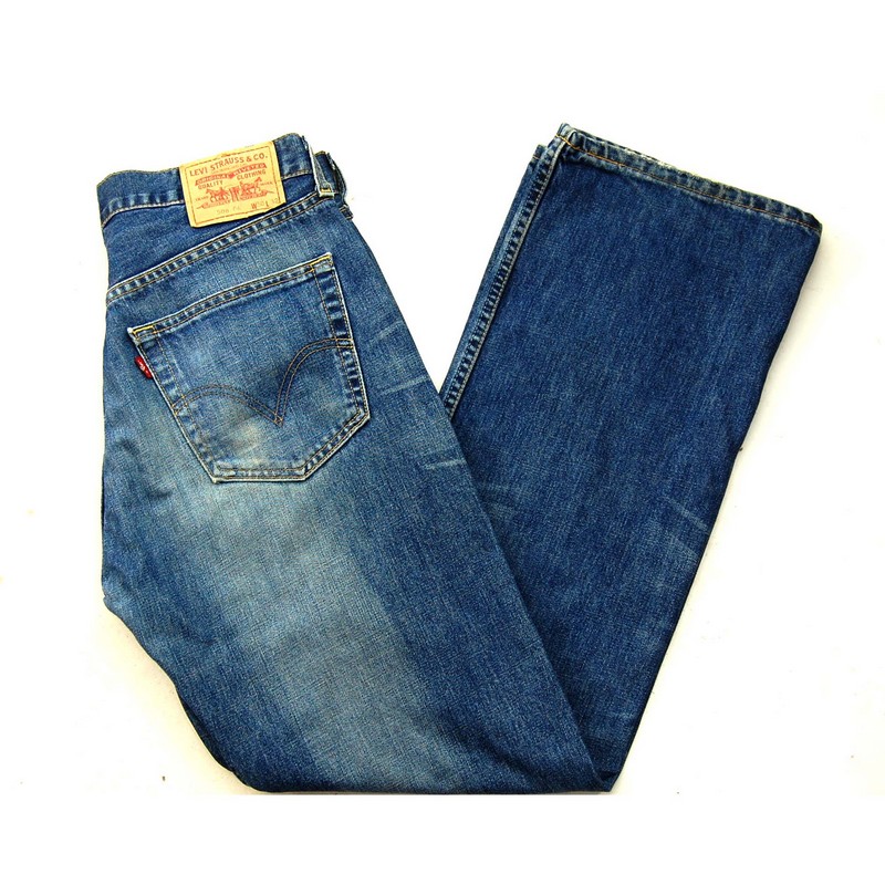 Levi 508 Jeans Blue Denim - UK W30 X L32 - Blue 17 Vintage Clothing