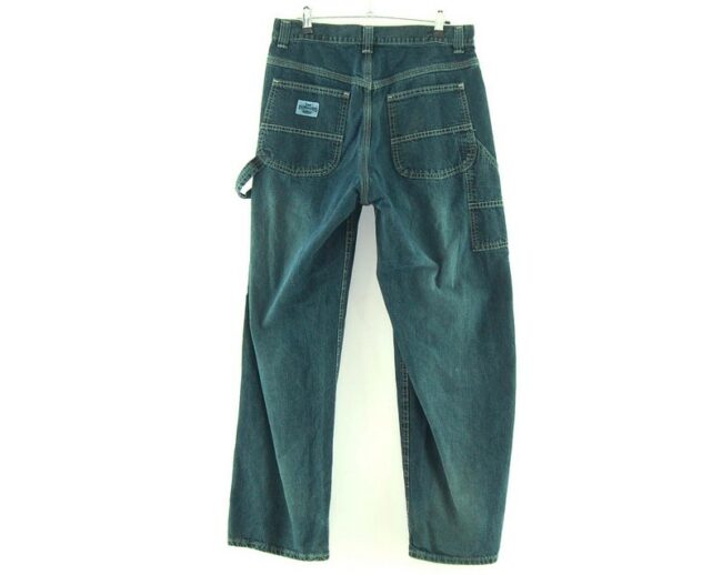 Back of Lee Dungarees Carpenter Jeans