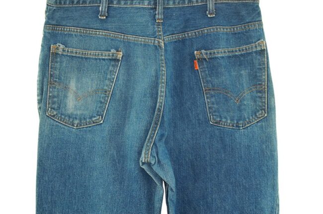 Back close up of 70s Levis 646