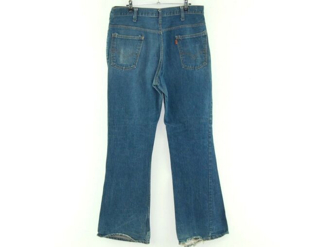 Back of 70s Blue Levis 646