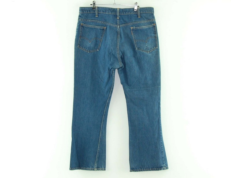 Levis 684 Flared Jeans -W40 X L30 - Blue 17 Vintage Clothing