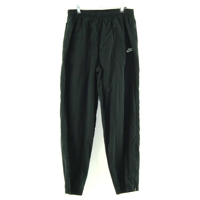 Black Nike Mens Tracky Bottoms