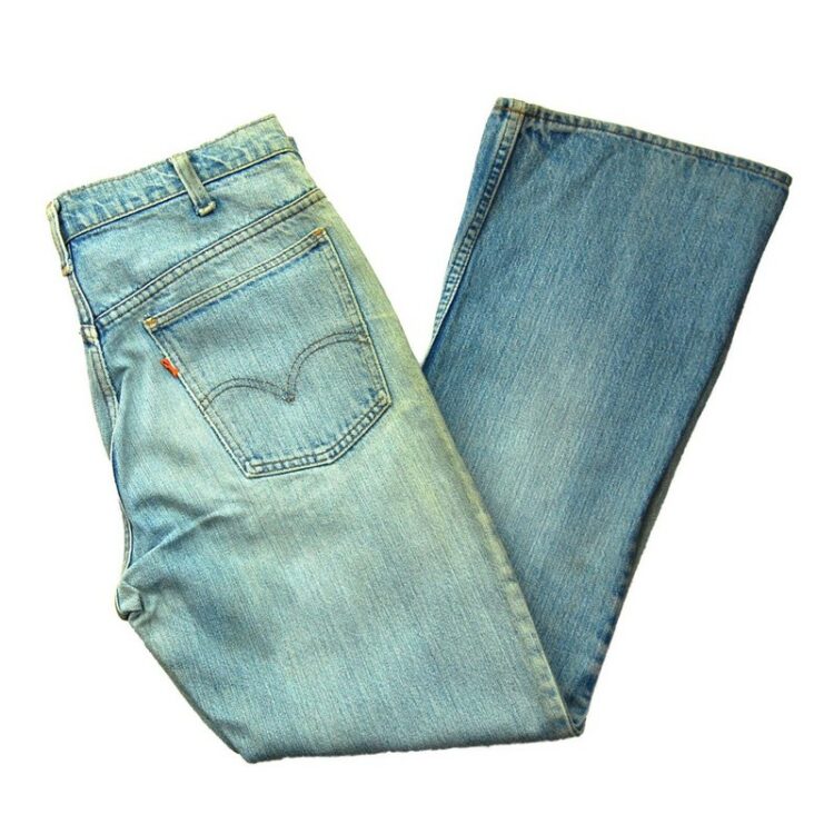 70s Levis 646 Jeans - 646 0217 W32 X L30 - Blue 17 Vintage Clothing