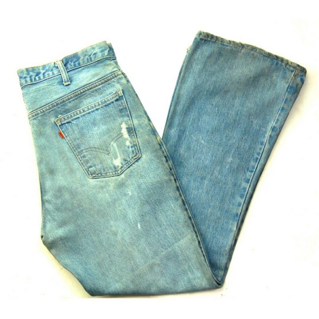 Faded Blue Levis 646 Jeans