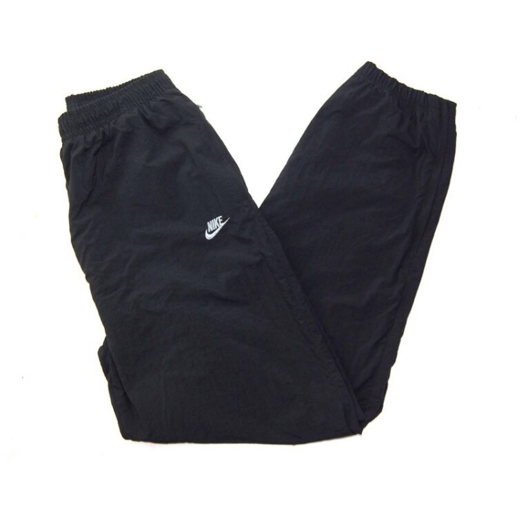 Black Nike Mens Tracky Bottoms