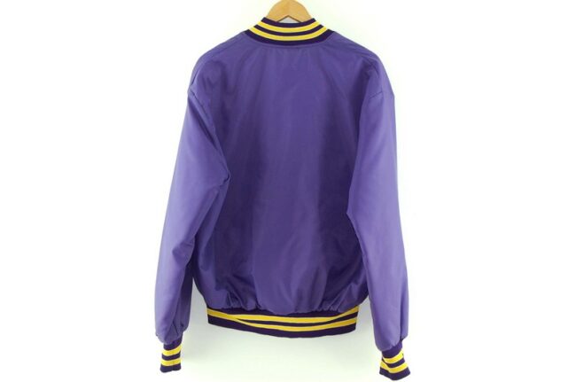 Back of LSU Tigers USA Bomber Jacket