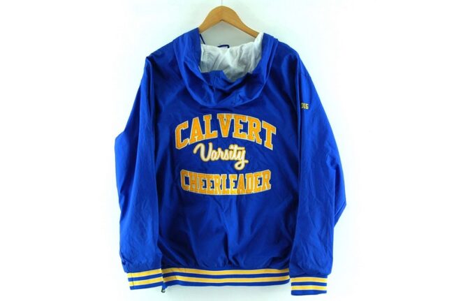 Back of Calvert Varsity Cheerleader American Bomber Jacket