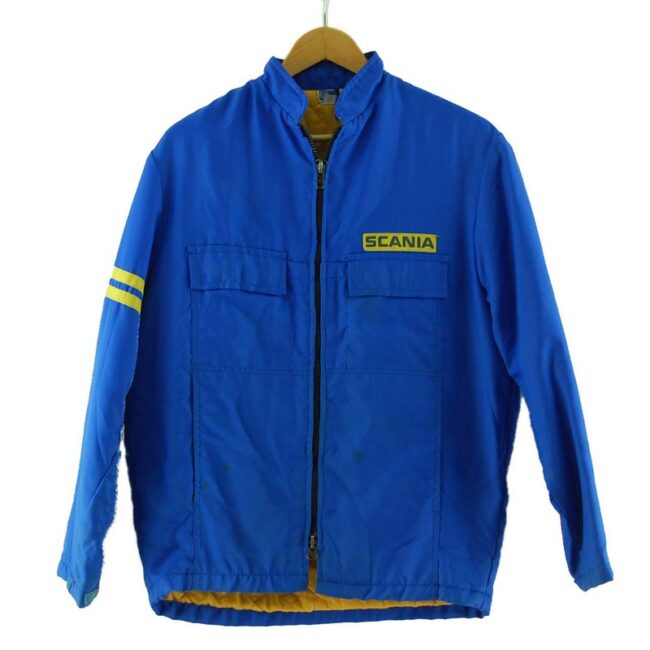 Blue Scania Trucker Jacket