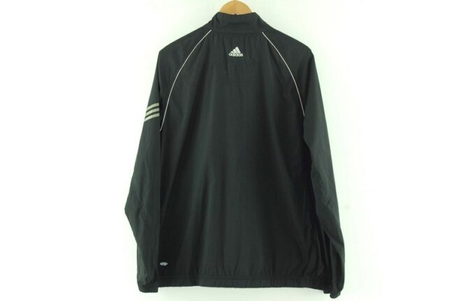 Back of Montague Girls Basketball Black Adidas Windbreaker