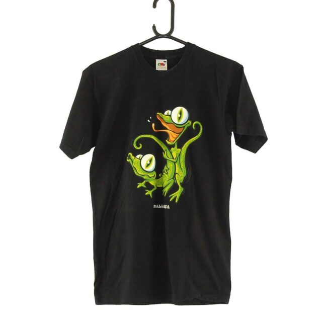 Mallorca Geckos Black Tee