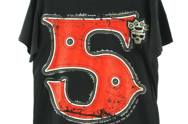 Close up of Five Finger Death Punch Black Tee