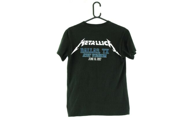 Back of Metallica Black Tee