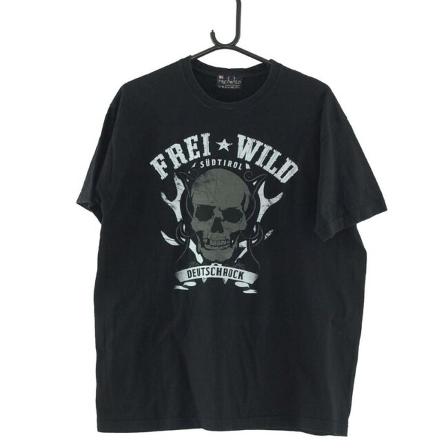 Frei Wild Skull Black Tee