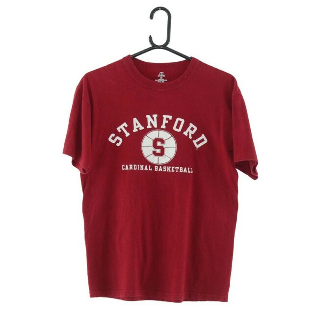 Stanford Basketball Burgundy Tee